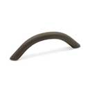 RK International [CP-3715-RB] Solid Brass Cabinet Pull Handle - Half Moon - Standard Size - Oil Rubbed Bronze Finish - 3" C/C - 3 3/4" L