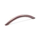 RK International [CP-3717-DC] Solid Brass Cabinet Pull Handle - Half Moon - Standard Size - Distressed Copper Finish - 4" C/C - 4 3/4" L