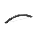 RK International [CP-3717-DN] Solid Brass Cabinet Pull Handle - Half Moon - Standard Size - Distressed Nickel Finish - 4" C/C - 4 3/4" L