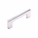 RK International [CP-682-PN] Die Cast Zinc Cabinet Pull Handle - Hampton Series - Standard Size - Polished Nickel Finish - 96mm C/C - 4 1/2&quot; L