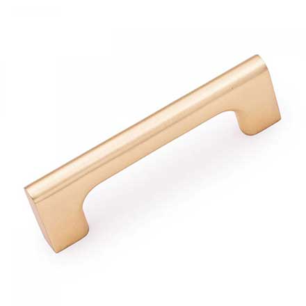 RK International [CP-682-SG] Die Cast Zinc Cabinet Pull Handle - Hampton Series - Standard Size - Satin Gold Finish - 96mm C/C - 4 1/2&quot; L