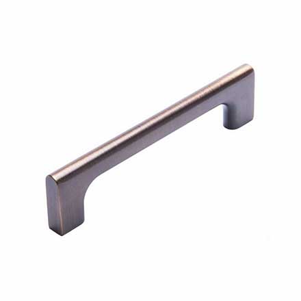 RK International [CP-683-BE] Die Cast Zinc Cabinet Pull Handle - Hampton Series - Oversized - Brushed English Finish - 5" C/C - 5 3/4" L