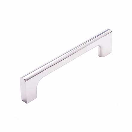 RK International [CP-683-PN] Die Cast Zinc Cabinet Pull Handle - Hampton Series - Oversized - Polished Nickel Finish - 5" C/C - 5 3/4" L