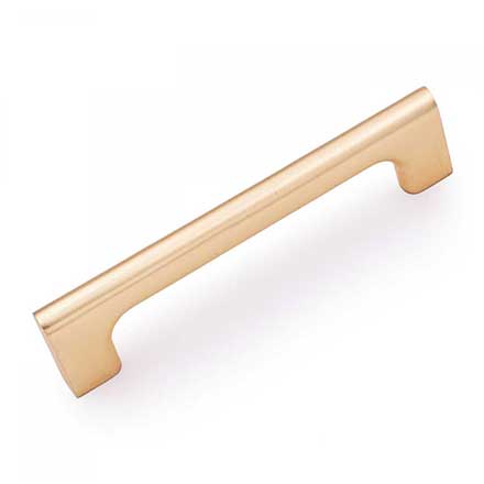 RK International [CP-683-SG] Die Cast Zinc Cabinet Pull Handle - Hampton Series - Oversized - Satin Gold Finish - 5&quot; C/C - 5 3/4&quot; L