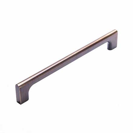 RK International [CP-684-BE] Die Cast Zinc Cabinet Pull Handle - Hampton Series - Oversized - Brushed English Finish - 8" C/C - 8 3/4" L