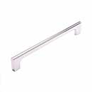 RK International [CP-684-PN] Die Cast Zinc Cabinet Pull Handle - Hampton Series - Oversized - Polished Nickel Finish - 8&quot; C/C - 8 3/4&quot; L