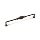 RK International [CP-3719-RB] Solid Brass Cabinet Pull Handle - Indian Drum - Oversized - Oil Rubbed Bronze Finish - 8" C/C - 8 3/4" L