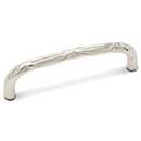 RK International [CP-857-PN] Solid Brass Cabinet Pull Handle - Lines &amp; Crosses - Oversized - Polished Nickel Finish - 5&quot; C/C - 5 3/8&quot; L