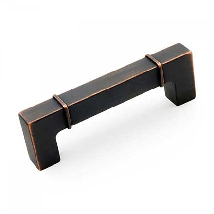 RK International [CP-631-VB] Die Cast Zinc Cabinet Pull Handle - Newbury Series - Standard Size - Valencia Bronze Finish - 96mm C/C - 4 3/8" L