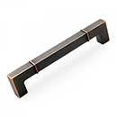 RK International [CP-632-VB] Die Cast Zinc Cabinet Pull Handle - Newbury Series - Oversized - Valencia Bronze Finish - 6" C/C - 6 9/16" L