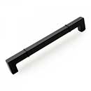 RK International [CP-633-BL] Die Cast Zinc Cabinet Pull Handle - Newbury Series - Oversized - Flat Black Finish - 8&quot; C/C - 8 9/16&quot; L
