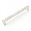 RK International [CP-633-PN] Die Cast Zinc Cabinet Pull Handle - Newbury Series - Oversized - Polished Nickel Finish - 8" C/C - 8 9/16" L