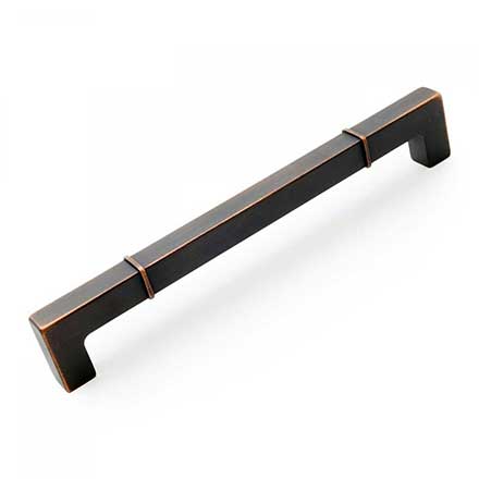 RK International [CP-633-VB] Die Cast Zinc Cabinet Pull Handle - Newbury Series - Oversized - Valencia Bronze Finish - 8" C/C - 8 9/16" L