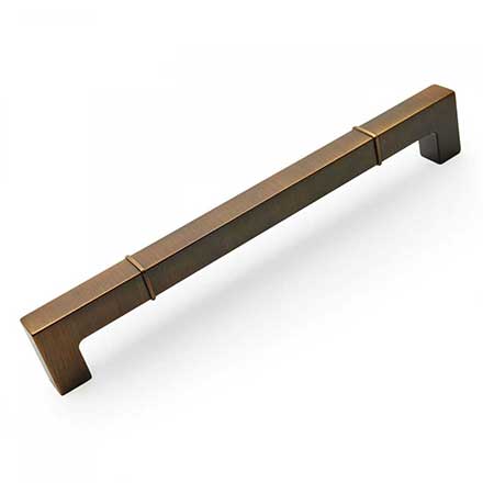 RK International [CP-634-BE] Die Cast Zinc Cabinet Pull Handle - Newbury Series - Oversized - Brushed English Finish - 10&quot; C/C - 10 21/32&quot; L