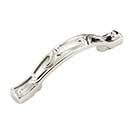 RK International [CP-655-PN] Die Cast Zinc Cabinet Pull Handle - Nottingham Series - Standard Size - Polished Nickel Finish - 3" C/C - 4 3/4" L