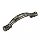 RK International [CP-655-WN] Die Cast Zinc Cabinet Pull Handle - Nottingham Series - Standard Size - Weathered Nickel Finish - 3&quot; C/C - 4 3/4&quot; L