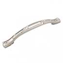 RK International [CP-656-P] Die Cast Zinc Cabinet Pull Handle - Nottingham Series - Oversized - Satin Nickel Finish - 5" C/C - 6 3/4" L