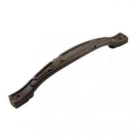RK International [CP-656-RB] Die Cast Zinc Cabinet Pull Handle - Nottingham Series - Oversized - Oil Rubbed Bronze Finish - 5" C/C - 6 3/4" L