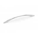 RK International [CP-563-PC] Die Cast Zinc Cabinet Pull Handle - Plain Bow - Oversized - Polished Chrome Finish - 160mm C/C - 8 1/16" L