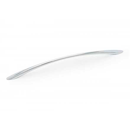 RK International [CP-565-PC] Die Cast Zinc Cabinet Pull Handle - Plain Bow - Oversized - Polished Chrome Finish - 288mm C/C - 13 1/2" L