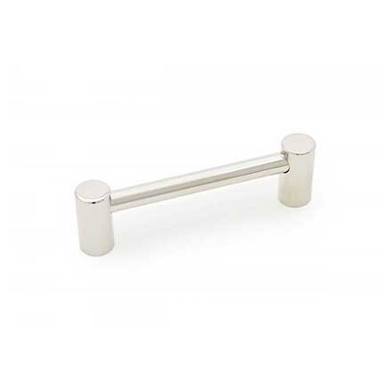 RK International [CP-536-PC] Steel Cabinet Pull Handle - Post Ends Series - Standard Size - Polished Chrome Finish - 96mm C/C - 4 3/8" L