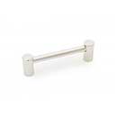 RK International [CP-536-PC] Steel Cabinet Pull Handle - Post Ends Series - Standard Size - Polished Chrome Finish - 96mm C/C - 4 3/8" L