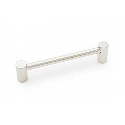 RK International [CP-537-PC] Steel Cabinet Pull Handle - Post Ends Series - Oversized - Polished Chrome Finish - 128mm C/C - 5 11/16" L