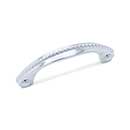 RK International [CP-1603-C] Solid Brass Cabinet Pull Handle - Rope - Standard Size - Polished Chrome Finish - 3 1/2" C/C - 4 1/4" L