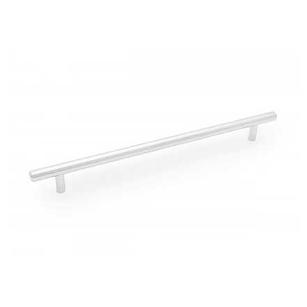 RK International [CP-524-P] Steel Cabinet Pull Handle - T-Bar Series - Oversized - Satin Nickel Finish - 248mm C/C - 12 3/8" L