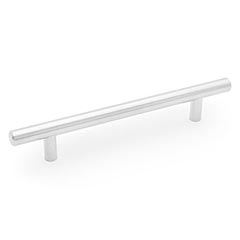 RK International [CP-522-PC] Steel Cabinet Pull Handle - T-Bar Series - Oversized - Polished Chrome Finish - 128mm C/C - 7 3/8&quot; L
