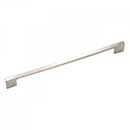 RK International [CP-548-P] Die Cast Zinc Cabinet Pull Handle - Thin Bar Series - Oversized - Satin Nickel Finish - 256mm C/C - 11 7/16" L