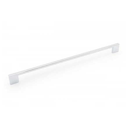 RK International [CP-549-PC] Die Cast Zinc Cabinet Pull Handle - Thin Bar Series - Oversized - Polished Chrome Finish - 320mm C/C - 13 3/4" L