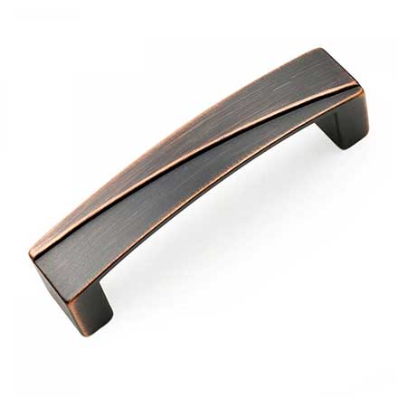 RK International [CP-671-VB] Solid Brass Cabinet Pull Handle - Trumbull Series - Standard Size - Valencia Bronze Finish - 96mm C/C - 4 1/4" L