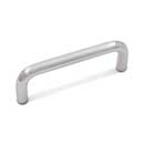 RK International [CP-502-P] Solid Brass Cabinet Pull Handle - Wire - Standard Size - Satin Nickel Finish - 3 1/2" C/C - 3 7/8" L