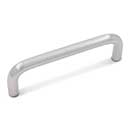 RK International [CP-503-P] Solid Brass Cabinet Pull Handle - Wire - Standard Size - Satin Nickel Finish - 4" C/C - 4 3/8" L