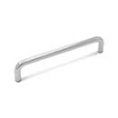 RK International [CP-504-P] Solid Brass Cabinet Pull Handle - Wire - Oversized - Satin Nickel Finish -6" C/C - 6 1/4" L