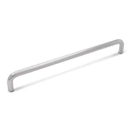 RK International [CP-505-P] Solid Brass Cabinet Pull Handle - Wire - Oversized - Satin Nickel Finish - 9" C/C - 9 3/8" L