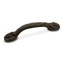 RK International [CP-404-RB] Solid Brass Cabinet Pull Handle - Wavy - Standard Size - Oil Rubbed Bronze Finish - 3" C/C - 4 3/4" L