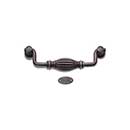 RK International [CP-3721-DN] Solid Brass Cabinet Bail Pull - Indian Drum - Oversized - Distressed Nickel Finish - 5&quot; C/C - 5 3/4&quot; L
