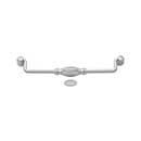 RK International [CP-3722-P] Solid Brass Cabinet Bail Pull - Indian Drum - Oversized - Satin Nickel Finish - 8&quot; C/C - 8 3/4&quot; L