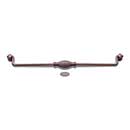 RK International [CP-3723-DC] Solid Brass Cabinet Bail Pull - Indian Drum - Oversized - Distressed Copper Finish - 12&quot; C/C - 12 3/4&quot; L
