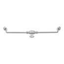 RK International [CP-3723-P] Solid Brass Cabinet Bail Pull - Indian Drum - Oversized - Satin Nickel Finish - 12&quot; C/C - 12 3/4&quot; L