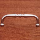 RK International [CP-05-C] Solid Brass Cabinet Pull Handle - Decorative Curved - Standard Size - Polished Chrome Finish - 3 1/2&quot; C/C - 3 7/8&quot; L