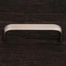 RK International [CP-16-P] Solid Brass Cabinet Pull Handle - Smooth Rectangular - Standard Size - Satin Nickel Finish - 3&quot; C/C - 3 1/4&quot; L