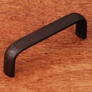 RK International [CP-16-RB] Solid Brass Cabinet Pull Handle - Smooth Rectangular - Standard Size - Oil Rubbed Bronze Finish - 3" C/C - 3 1/4" L