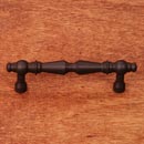 RK International [CP-1622-RB] Solid Brass Cabinet Pull Handle - Plain Tapered - Standard Size - Oil Rubbed Bronze Finish - 3&quot; C/C - 3 15/16&quot; L