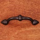 RK International [CP-25-RB] Solid Brass Cabinet Pull Handle - Beauty - Standard Size - Oil Rubbed Bronze Finish - 3" C/C - 4" L