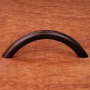 RK International [CP-3715-RB] Solid Brass Cabinet Pull Handle - Half Moon - Standard Size - Oil Rubbed Bronze Finish - 3&quot; C/C - 3 3/4&quot; L