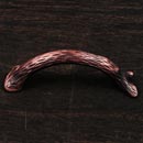 RK International [CP-401-DC] Solid Brass Cabinet Pull Handle - Branch - Standard Size - Distressed Copper Finish - 3" C/C - 4" L