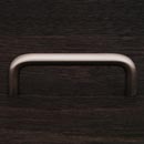 RK International [CP-502-P] Solid Brass Cabinet Pull Handle - Wire - Standard Size - Satin Nickel Finish - 3 1/2&quot; C/C - 3 7/8&quot; L